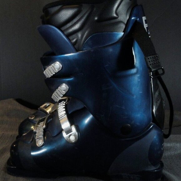 RAICHLE F.ONE EDGE BLUE ASYMMETRICAL CONCEPT 294mm MENS sz8 SKI BOOTS SV 1332